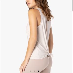 Beyond Yoga All About It split back tank. NEW